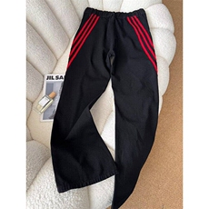 美式高街复古拼色直筒裤男cleanfit撞色条纹休闲长裤WLA4466-P45，男装休闲裤，星座1008