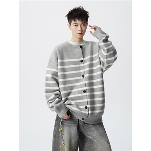 现货男式新款长袖时尚休闲男装开衫毛衣XZ608-M405特P48控88图片
