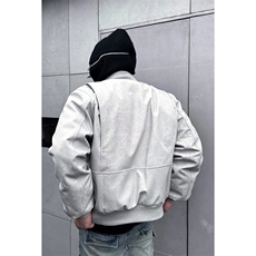 GOSNACE秋季短款夹克潮棒球服外套DY195-P80，男装夹克，星座1213