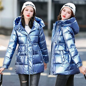 2021年冬季羽绒服女短款新款白鸭绒保暖冬季潮图片