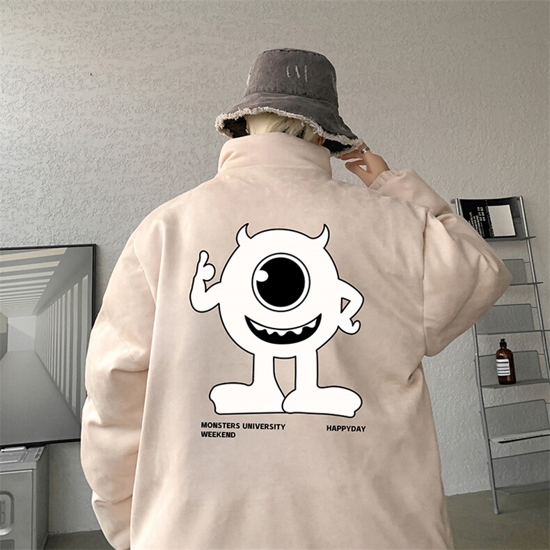 麂皮绒棉衣男大码立领棉袄子男羽绒棉服JM87327-P110图片