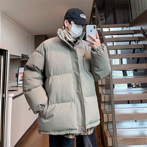 现货 抖音得物可供视频 冬季三防加厚羽绒棉衣外套面包棉服 81159图片
