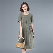 绿色格纹