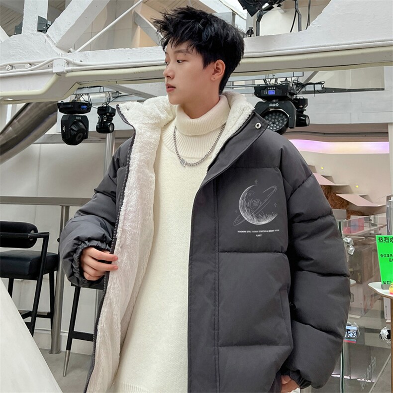 ！2023冬季新款男士立领棉衣简约棉服外套MY119P70,男装棉衣,电商B220