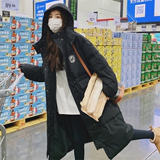 【新品大货】主推90绒中长款羽绒服2C326-W328-P345-K498，女装羽绒服，2C326