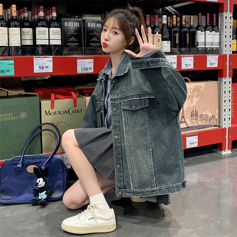 【现货】2025秋冬新款牛仔外套2C037171P165K258,女装短外套,2C037