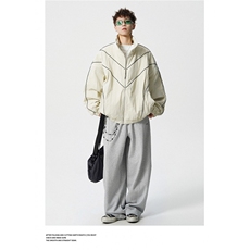 1506/QA5080/P86立领防寒服男棉衣冬装外套加肥大码潮牌宽松棉袄，男装棉衣，星座1506