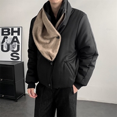 黑色加绒围脖款（款式A）