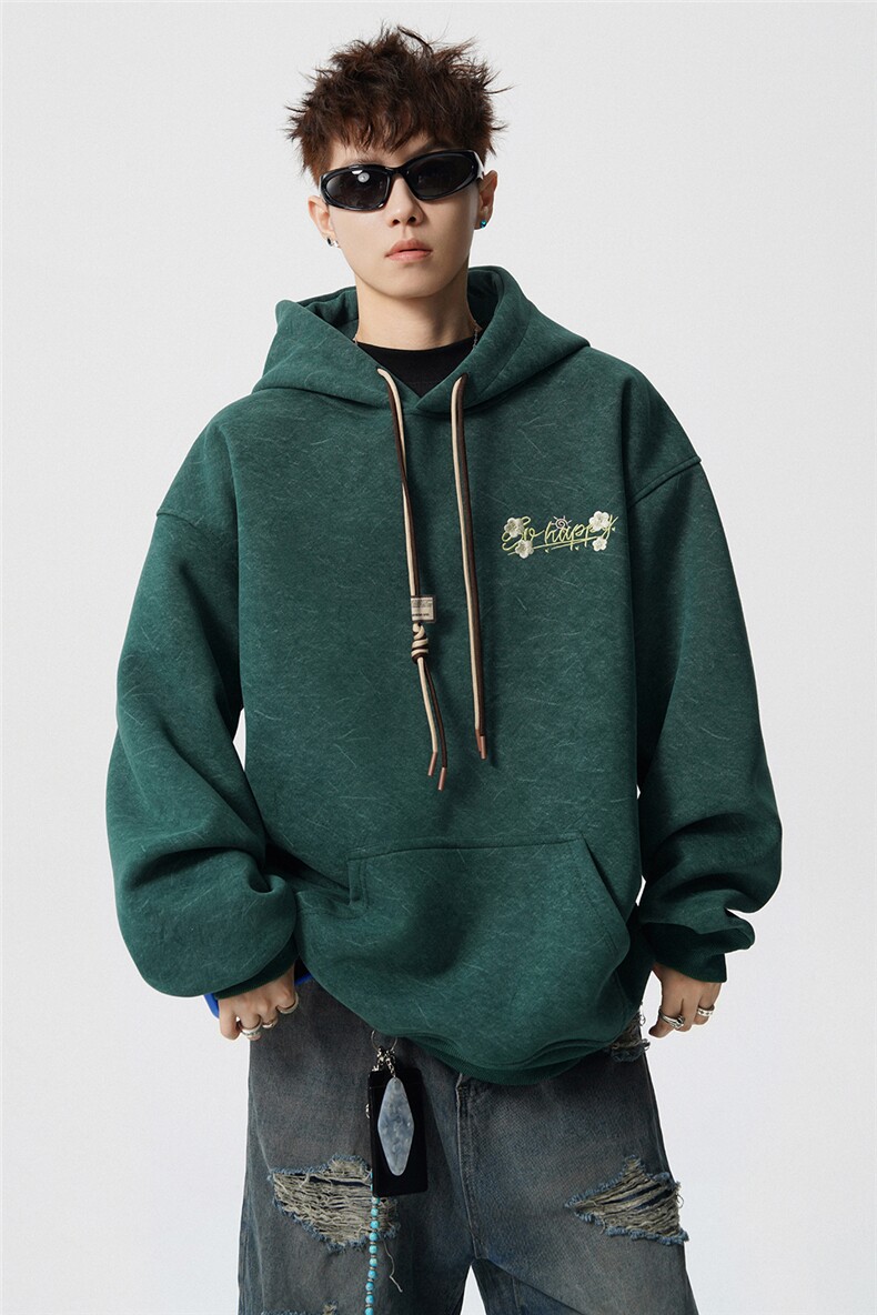 主推秋冬重磅刺绣砂洗做旧连帽卫衣JF21-特P65控98加绒P70控108,男装卫衣,电商A422-1