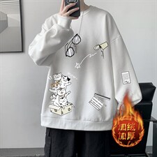 米白色加绒款