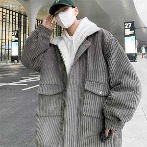 男款冬季羊羔毛加厚加绒冬装棉衣羊羔绒外套 M9818 P120 控158图片