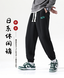 M-8XL 2025秋季新款大码束口百搭长裤卫裤 109-K68-P50图片