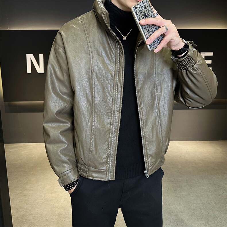 冬季店主羽绒服简约时尚保暖品质数据款简约外套男8672-P195,男装羽绒服,电商D327