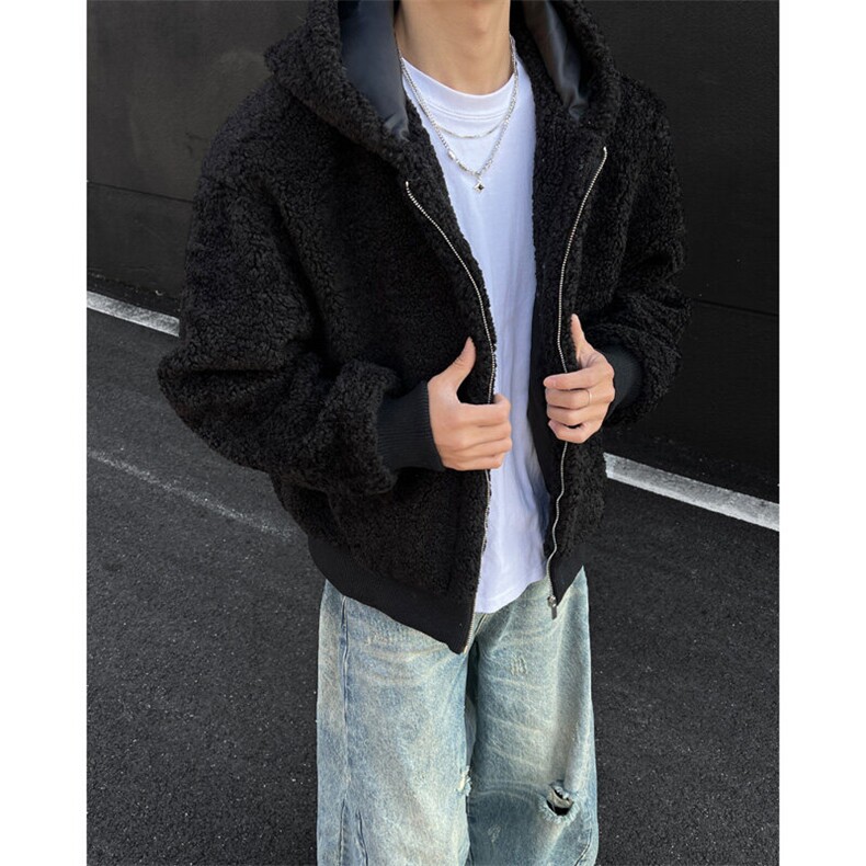 冬季羊羔毛外套棉衣男xh88-特p85,男装棉衣,电商B367