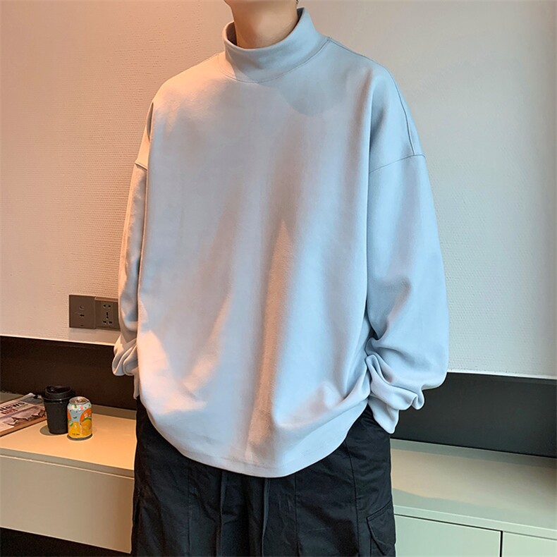 秋冬卫衣男潮流高领卫衣时尚休闲卫衣WY727-P32,男装卫衣,星座210-1