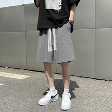 淡色系五分裤卡其宽松版型多色可选亲肤质感纯棉短裤DK652特批28，男装牛仔裤，星座718-1