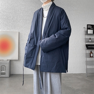 8XL-M 新中式夹棉加厚棉衣冬棉麻复古禅意棉服棉袄MY1703P98控128图片