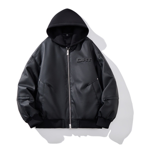 男士短款连帽羽绒服  D213-85060-P540图片