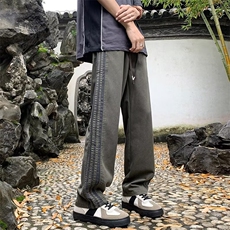 三条杠冲锋裤子男春秋美式户外机能防水登山裤子ID48-P39，男装休闲裤，星座1109-3