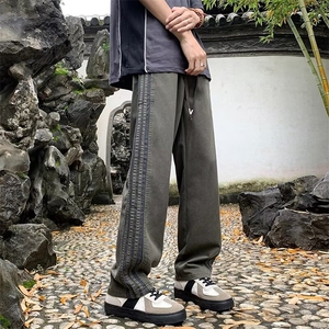 三条杠冲锋裤子男春秋美式户外机能防水登山裤子ID48-P39图片