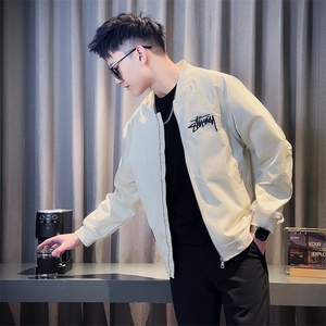9909-P98 控138 春季新款社会小伙潮店主风夹克男图片