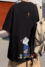 DX17014-P20纯短袖t恤男大码半袖打底衫宽松体恤衫港风，男装T恤，电商A040