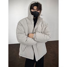支持二开冬装加棉加厚连帽棉服男女大码棉衣外套面包服M811-P70，男装棉衣，电商A441