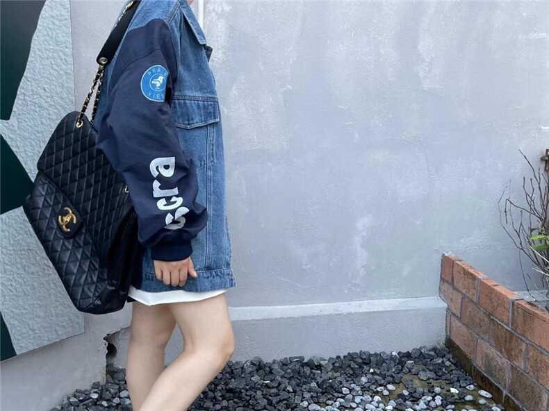 新款拼接牛仔外套，其它，Fairy mall