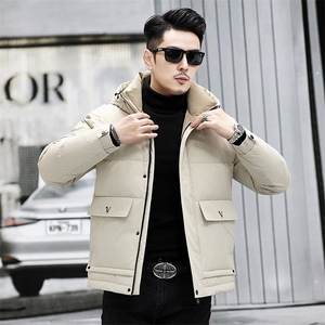 M801-106钱塘2020-3时尚休闲简约冬季厚款中年男士羽绒服P233图片