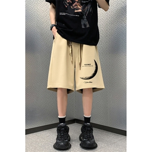 已注册新款直播抖音得物品质菠萝格运动男休闲短裤K065P30图片