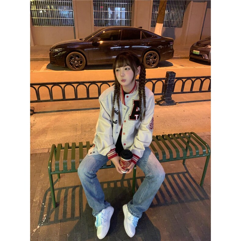 街头ins个性街舞时尚hiphop嘻哈潮滑板高街潮流外套W6883-P70,女装短外套,星座412-3