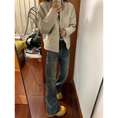 【有货】cleanfit高级感玉米格外套底特律工装夹克8252LL-特P65，男装夹克，星座1007（原301D）