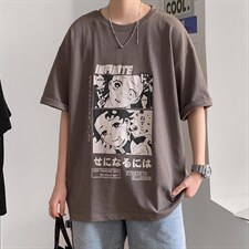22年纯棉高品质新款重磅港风潮牌短袖宽松落肩T恤MT3520-P45，男装T恤，星座717