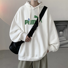 连帽卫衣男大码运动服帽衫外套WY2227-P35加绒款-P40，男装卫衣，电商A040
