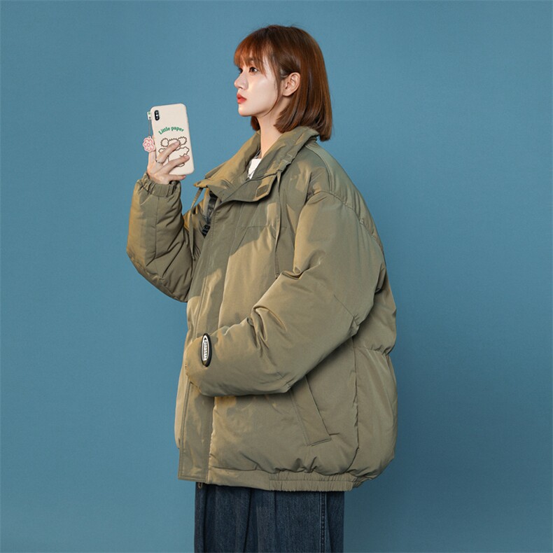 中性棉服2024冬季加厚棉衣大码保暖棉袄情侣外套男A436-707-P100,男装棉衣,电商A436