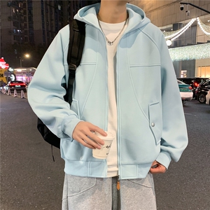 现货春季连帽夹克男ins原宿风宽松外套WY5510-P70图片