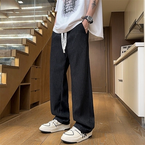 抖音得物休闲裤时尚卫裤潮夏季高街美式长裤25XK67025特批35图片