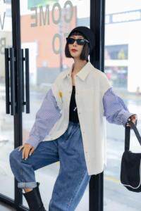 秋款衬衫，女装衬衫，品炫姿