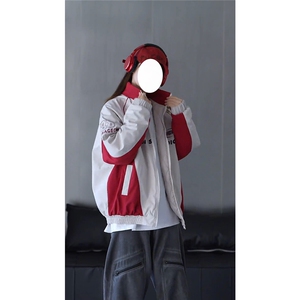 抖音视频截图只展示大货已到印花立领机车潮牌棉服77950特P85图片