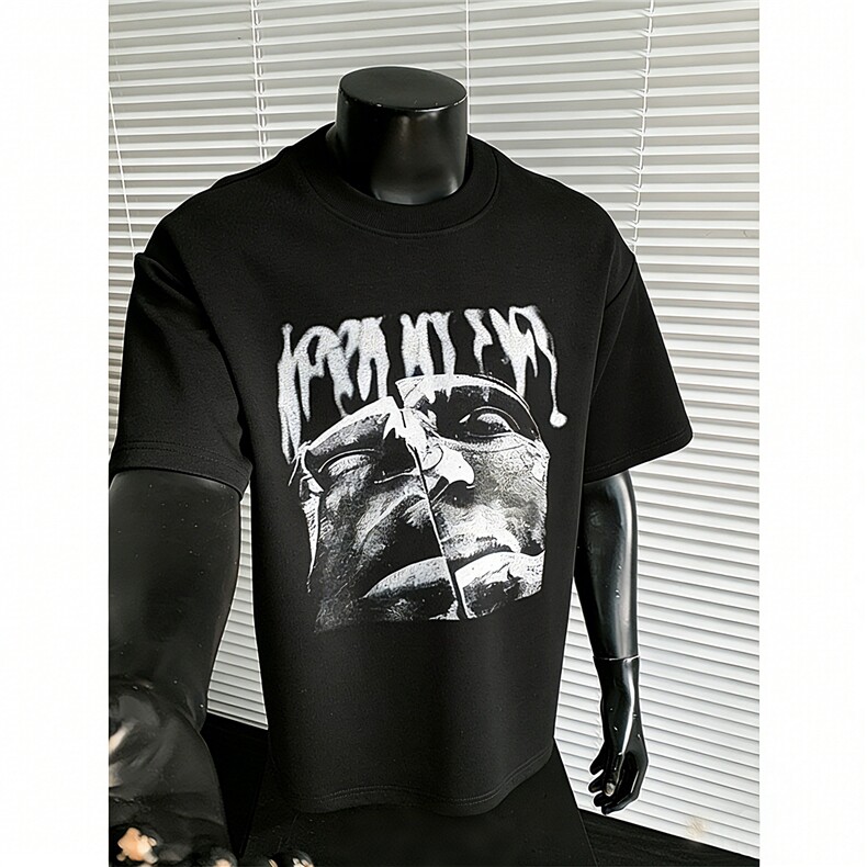 纯棉T恤设计感短袖原创小众运动T恤美式日系T1016-1T334P32K59，女装T恤，星座1016-1（原电商B408-1）