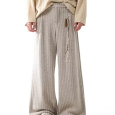 美式复古老钱风竹节绑带垂感西装裤男宽松直筒小众休闲裤，男装西服套装，星座302B