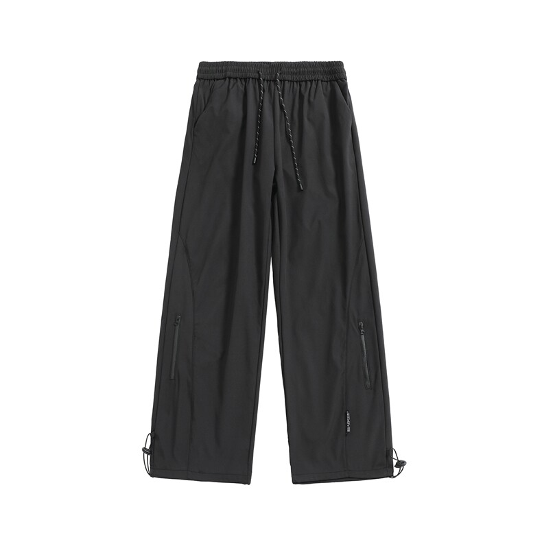 黑色机能风工装裤男生春冲锋裤休闲裤A166-BK2375-特P28控48,男装工装外套,电商A166