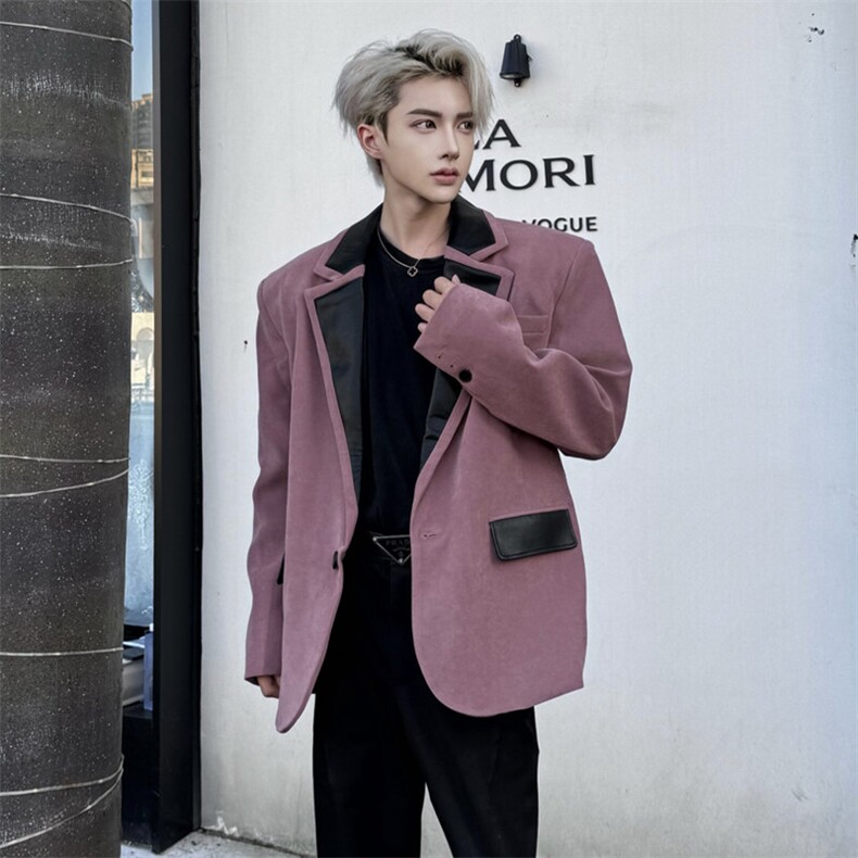 （图）高级感磨毛加厚垫肩西服男2603-P105,男装西服,星座910-5