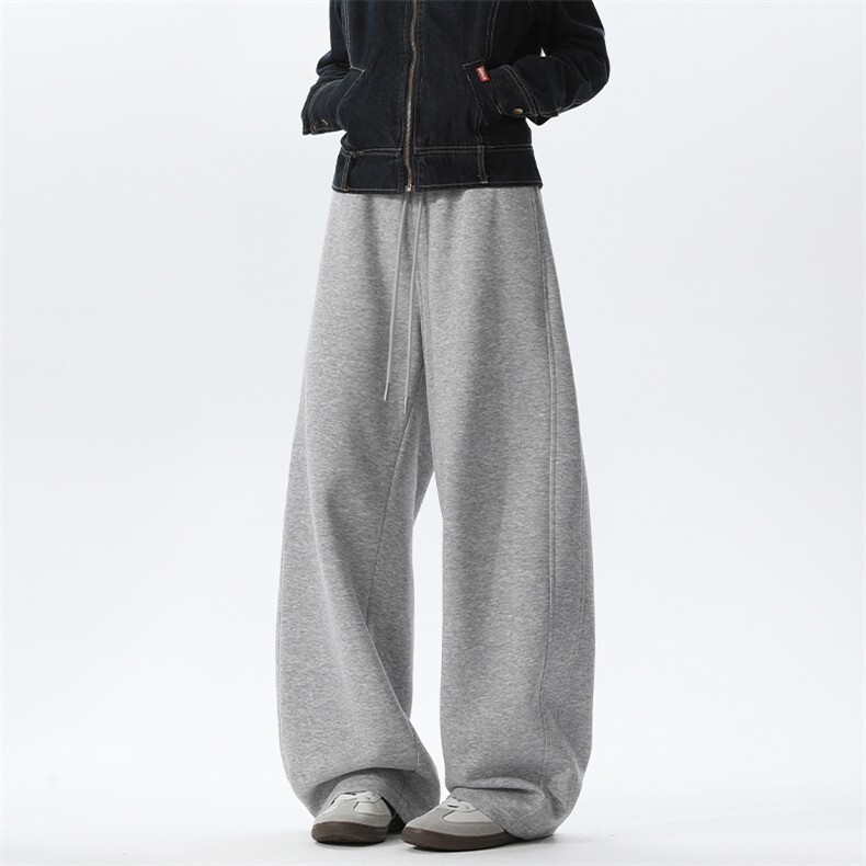 2025秋季新款中性风罗口腰头华棉弯刀卫裤M-5XLHK25827-特P29，男装休闲裤，电商A022