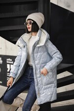 冬季羽绒服现货，女装羽绒服，艾伊贝雪