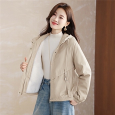 现货！现货！2025冬季女装新款加绒加厚棉衣棉服，女装棉衣/棉服，以桐