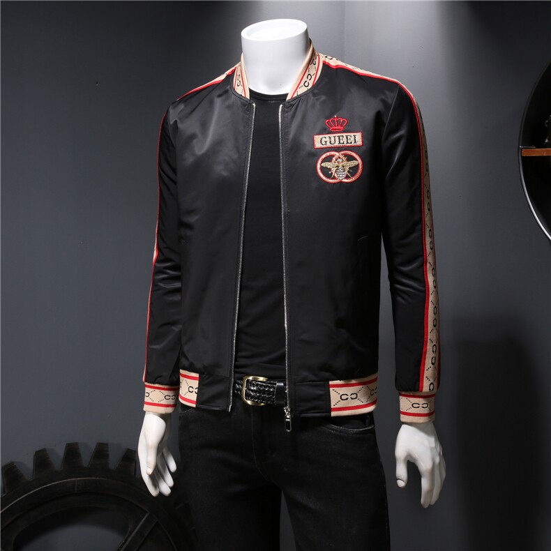 60072021春秋季新款休闲青春棒球领夹克,男装夹克,钱塘2010-1