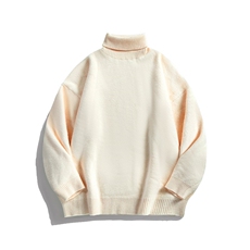 MG9299-CG-BRP45加厚毛衣两翻领加厚毛衣慵懒风男针织衫高领线衫，男装针织衫/毛衣，星座510A-3