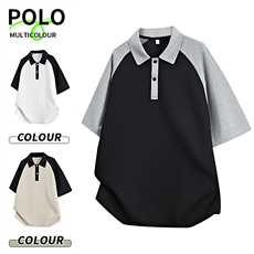 加大210斤可穿夏季新款休闲短袖T恤男宽松百搭POLO打底衫上衣，男装Polo衫，星座1206（原A206）