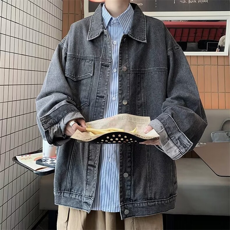 男秋季2023新款长袖夹克外套W030P65,男装夹克,星座1116-2
